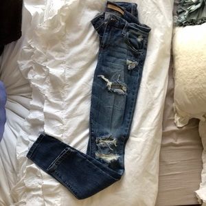 Joe’s Jeans Ripped Skinny Ankle